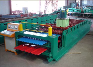 Çift Katlı Tip Renkli Çelik Roll Former Makinesi 8 - 12 M / Min Üretim Hızı