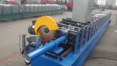 Hidrolik Motor Kare Boru Rulo Şekillendirme Makinesi 0,3 - 0,8 Mm Rulo Sac Kalınlığı
