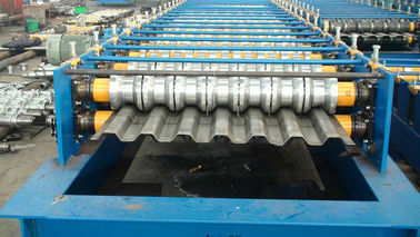 Renkli Çelik Saclı Panel Rulo Şekillendirme Makinesi 10 Metre Uzunluk 8 T Ağırlık