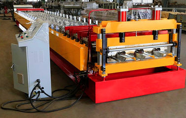 Bina Çelik Levha için Zemin Güverte Tablası Çatı Rulo Şekillendirme Makinesi