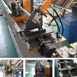 Stud ve Palet Rulo Şekillendirme Makinesi Yüksek Hız Çelik GI Omega Kademeleme Kanalı