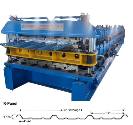 1.2 Mm Renkli Çelik Rulo Şekillendirme Makinesi R Panel ve Pbr Panel Çatı Kaplama Sayfası