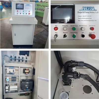 Yüksek Hızlı Dalgalanmış Metal Çatı Yaprak Rulo Formasyon Makinesi