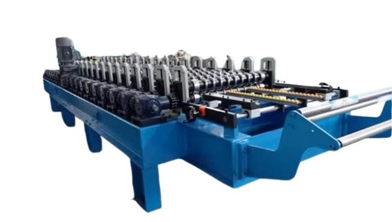 Yüksek Hızlı Dalgalanmış Metal Çatı Yaprak Rulo Formasyon Makinesi
