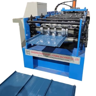 Gizli Bağlantı Paneli Profili Rulo Oluşturma Makinesi Gizli Bağlantı Montajı için