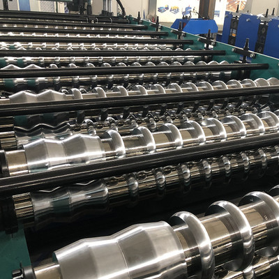 Çok Popüler Bina Çatısı ve Yanları Metal PBC Panelleri Çatılı Yaprak Makinesi