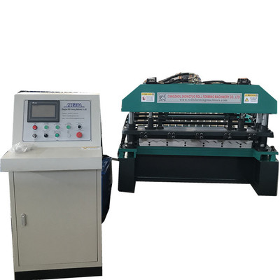 Çok Popüler Bina Çatısı ve Yanları Metal PBC Panelleri Çatılı Yaprak Makinesi