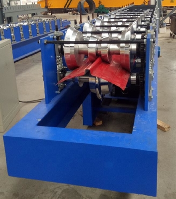 4kw Yüksek Performanslı Ridge Cap Roll Forming Makines For Seamless Roofing System