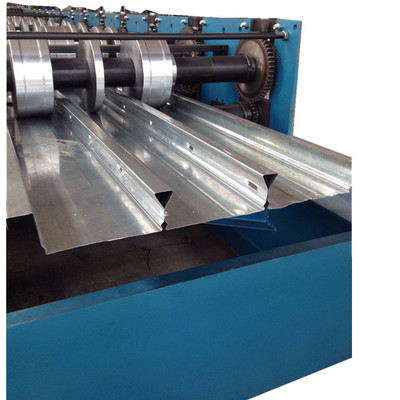 Yüksek hızlı Dovetail Shape Floor Steel Decking Roll Forming Machine