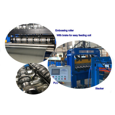 İnşaat İhtiyaçları İçin Tam Otomatik Zemin Decking Formlama Makinesi