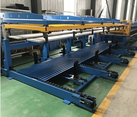 Endüstriyel Çift Güverteli Rulo Yapısal Destek ve Verimliliği Geliştirmek İçin Formasyon Makinesi
