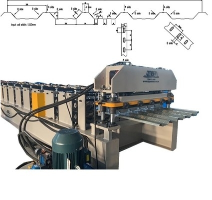 Hidrolojik ön kesicisi ile çelik panel profilli yuvarlak şekillendirme makinesi verimlilik için