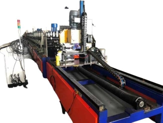 70 mm'lik yuvarlak şaft çapı ve özelleştirilebilir kesim uzunluğu ile hassas Strut Channel Roll Forming Machine