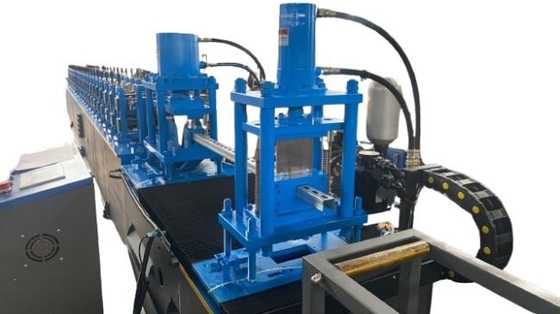 70 mm'lik yuvarlak şaft çapı ve özelleştirilebilir kesim uzunluğu ile hassas Strut Channel Roll Forming Machine
