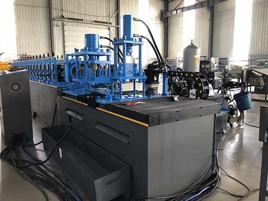 70 mm'lik yuvarlak şaft çapı ve özelleştirilebilir kesim uzunluğu ile hassas Strut Channel Roll Forming Machine
