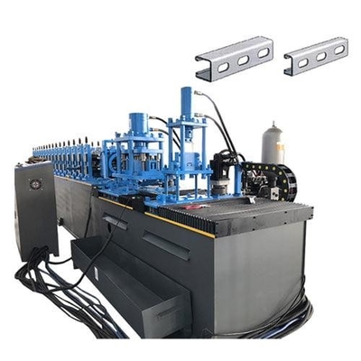 30 metrelik üretim hattı ile gelişmiş Strut Channel Roll Forming Machine
