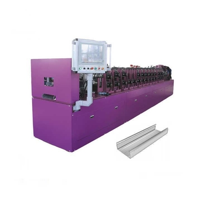 Hafif Ölçümlü Çelik Villa Çerçeve Keel Roll Forming Yapım Makinesi İnşaat
