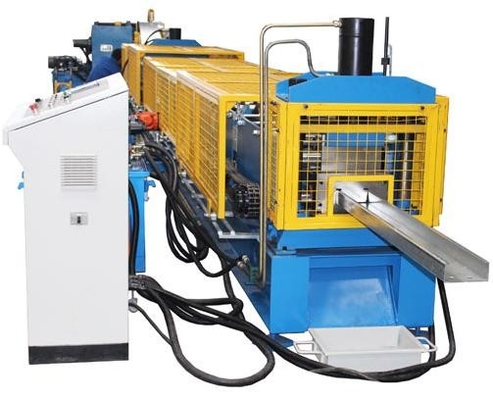 Hidrolik Perforasyon 18 istasyonlu C Purlin Roll Forming Machine PLC