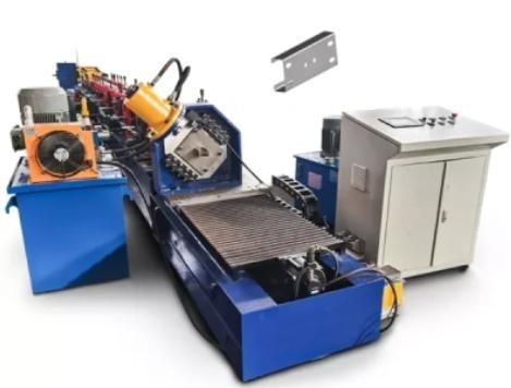 Yapılandırılabilir C/U Purlin Roll Forming Machine For Purlins With Adjustable Sheet Width And Height