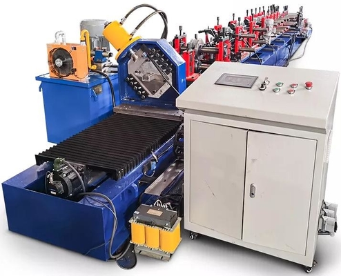 Yapılandırılabilir C/U Purlin Roll Forming Machine For Purlins With Adjustable Sheet Width And Height