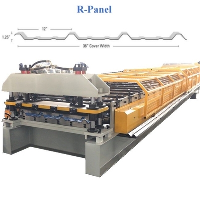 R panel ve Ag panel soğuk rulo şekillendirme makinesi hızlı hız