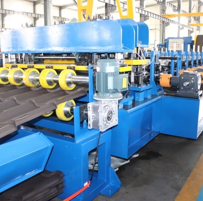 Camlı kiremit çatı paneli yuvarlama şekillendirme makinesi