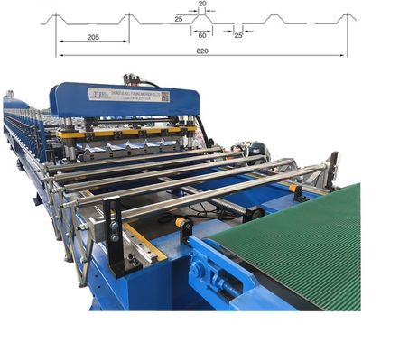 Yüksek Hızlı ve Otomatik Metal Çatı Yapısı Makinesi