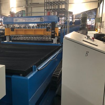 Metal Çatı Dalgalanmış Yaprak Dökme Makinesi