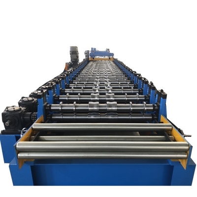 Metal IBR Çatı Yaprakları Yuvarlama Makinesi (45m/dakikada)
