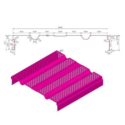 Akustik ses bariyerleri panelleri profili yuvarlama biçimlendirme makinesi