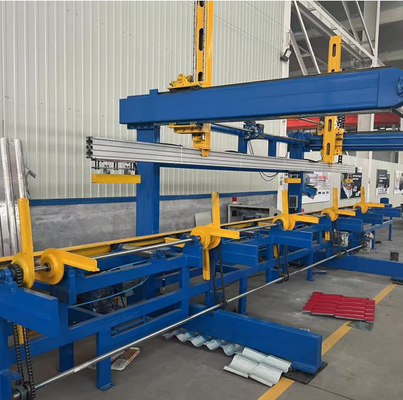 İstifleyici C Aşık Z Aşık Rulo Şekillendirme Makinesi PLC Kontrol Mothod 12m